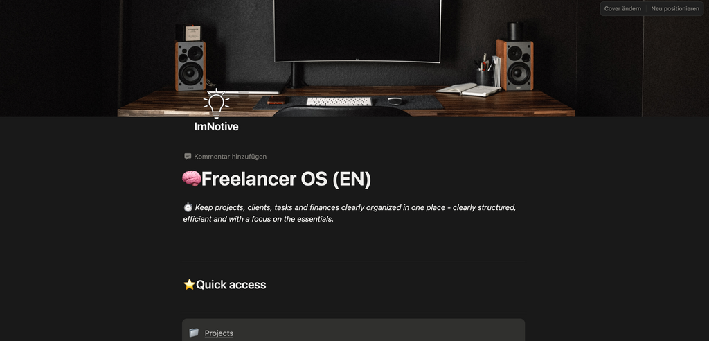 Freelancer OS - Dein digitales Buisness System